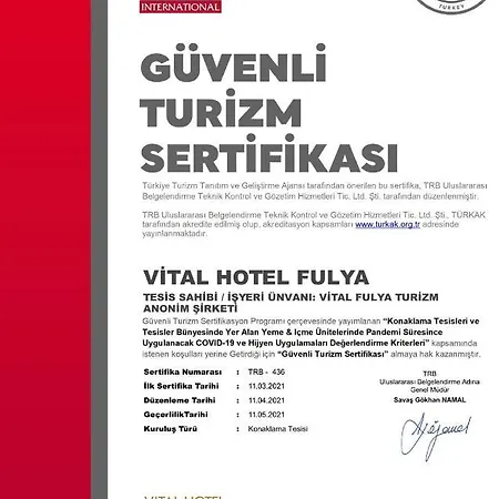 Hotel Vital Fulya Sisli